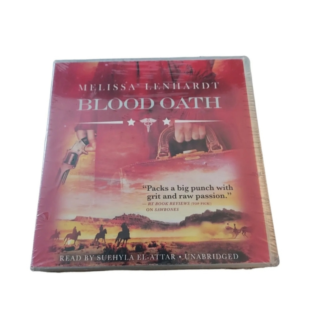 Blood Oath by Melissa Lenhardt Unabridged Audiobook CD NEW